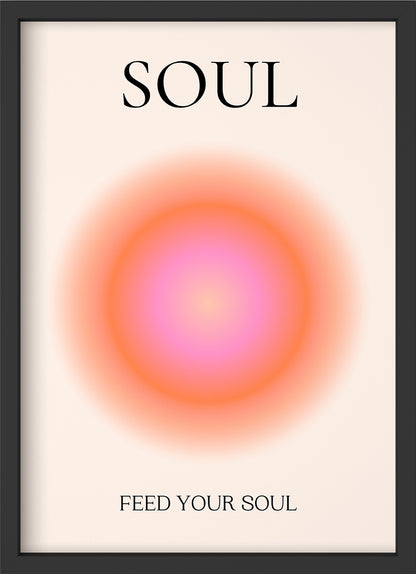 soul - Poster mit Premium-Rahmen