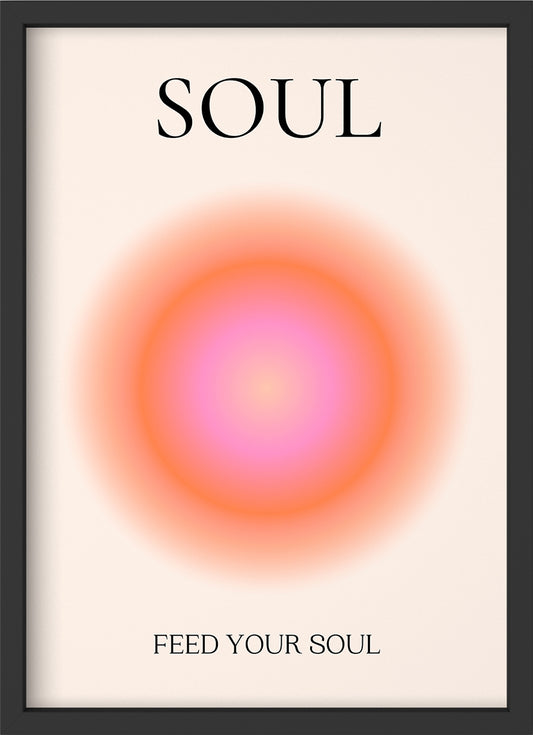 soul - Poster mit Premium-Rahmen