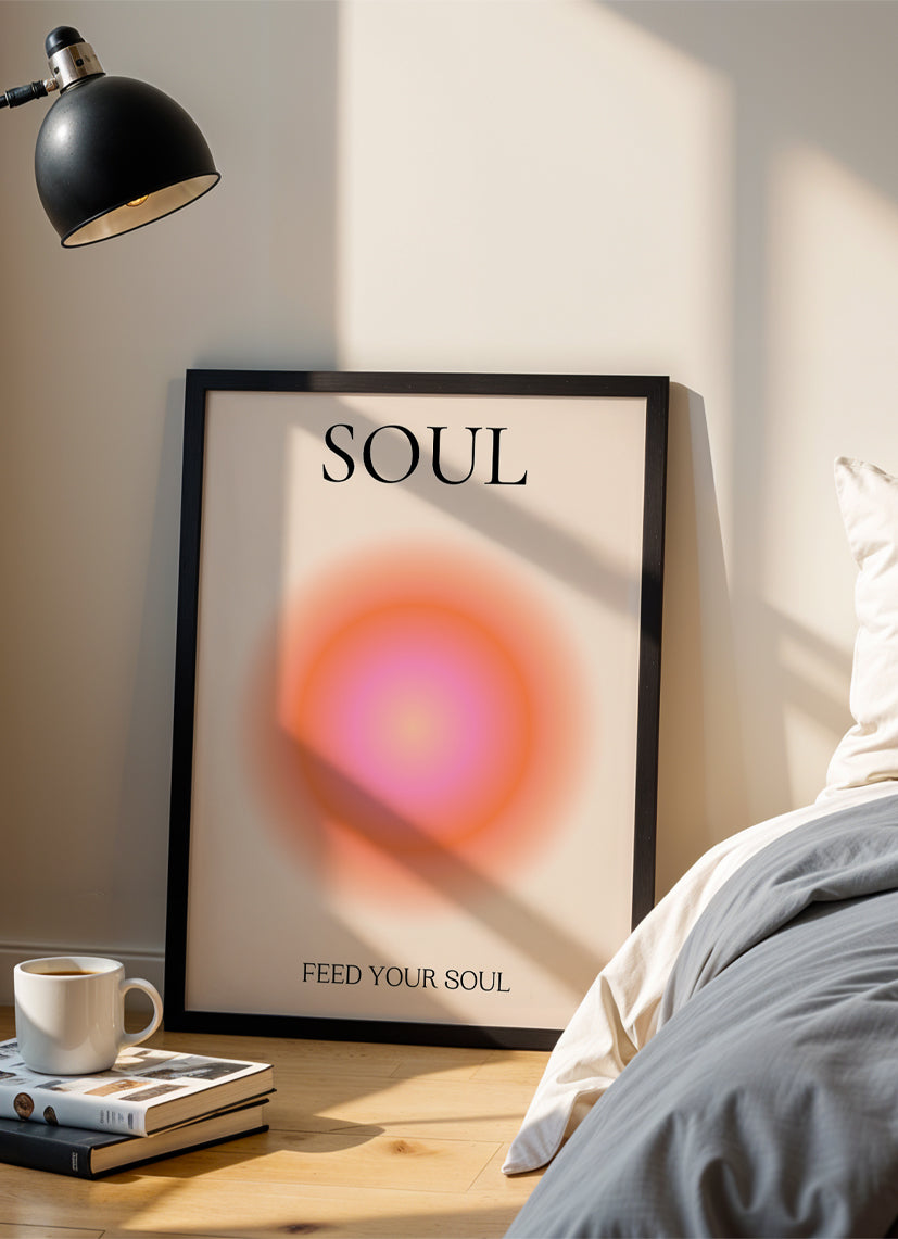 soul - Poster mit Premium-Rahmen